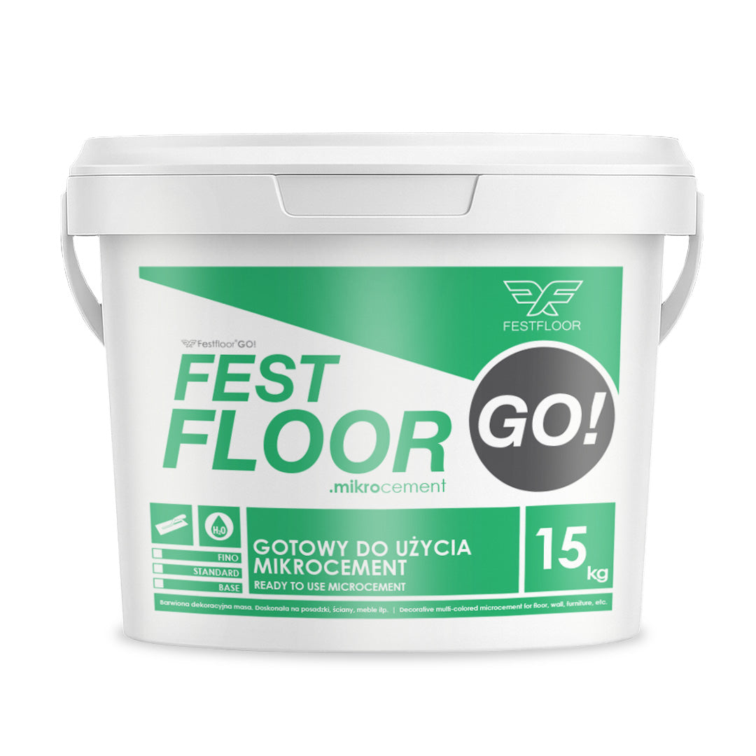 Microcement kit for walls FESTFLOOR GO! - 10m²
