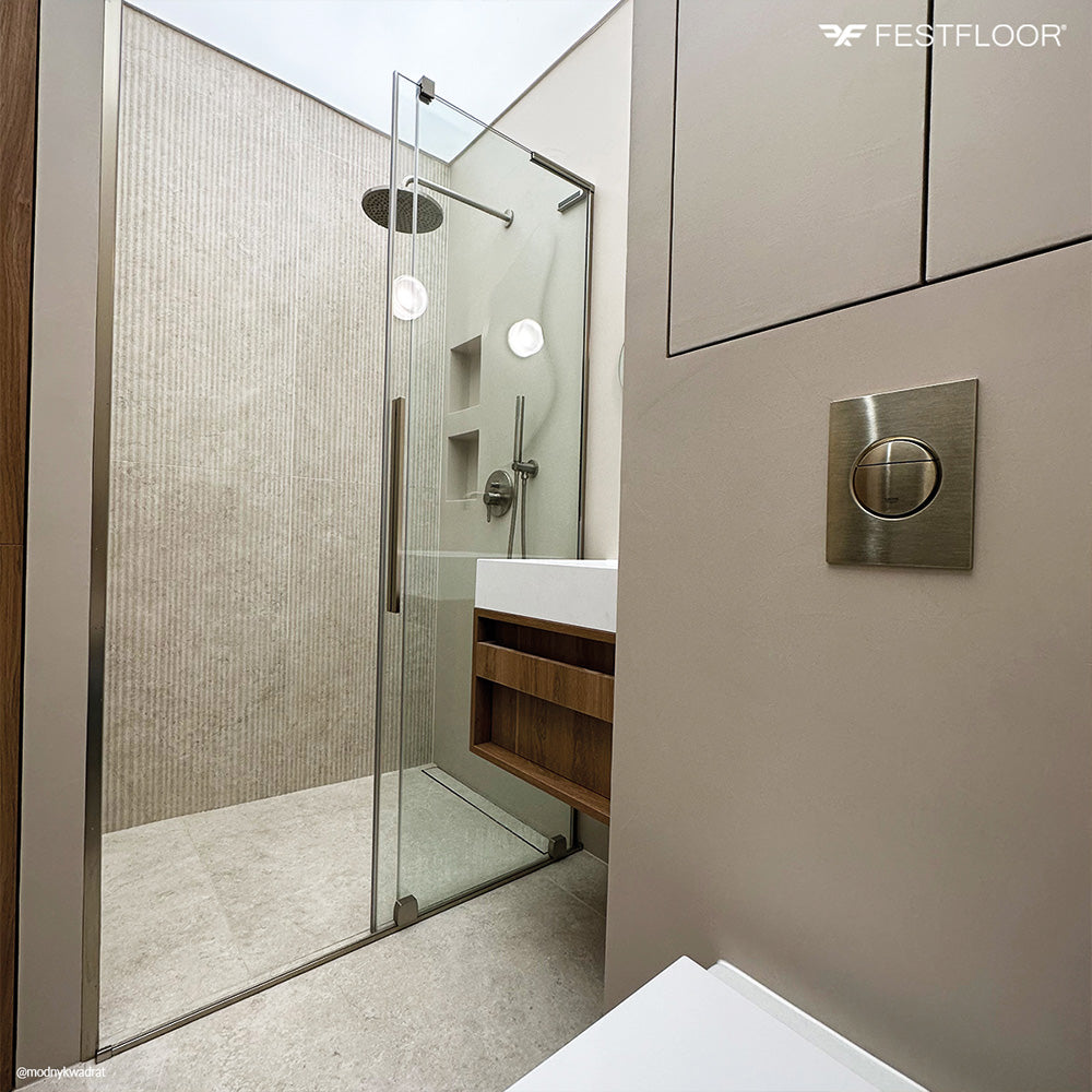 Microcement kit for bathroom walls HYDROFEST - 10m²