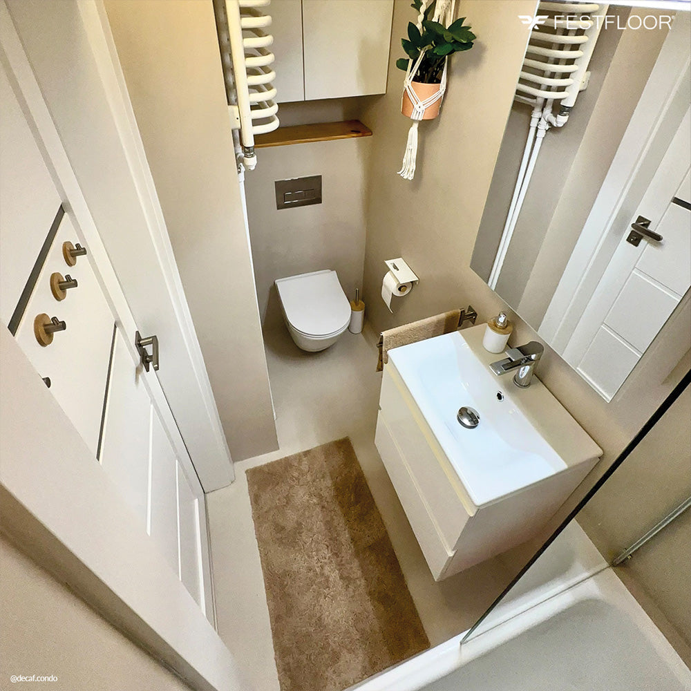 Microcement kit HYDROFEST bathroom 10m2 - for walls