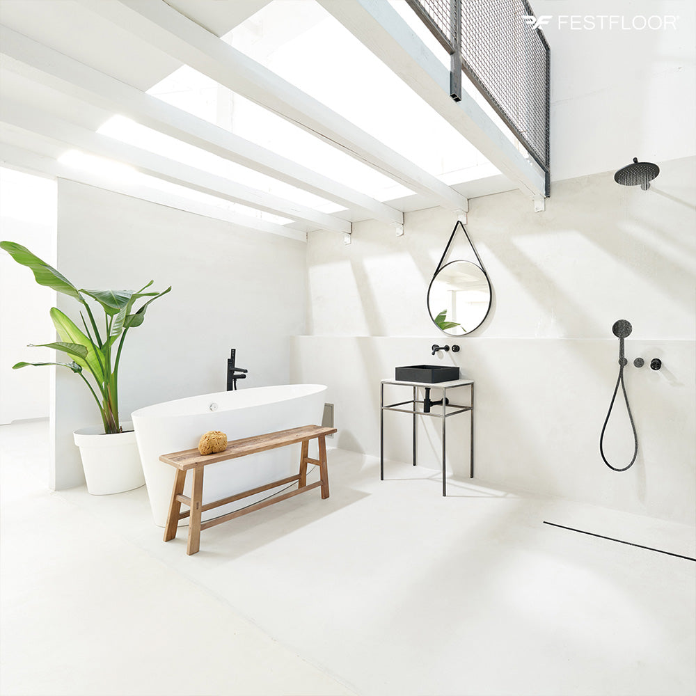 Microcement kit HYDROFEST bathroom 10m2 - for walls