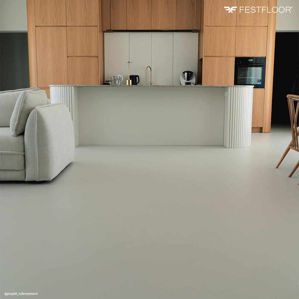 Kit for microcement floor with super hard sealer - 10 M²