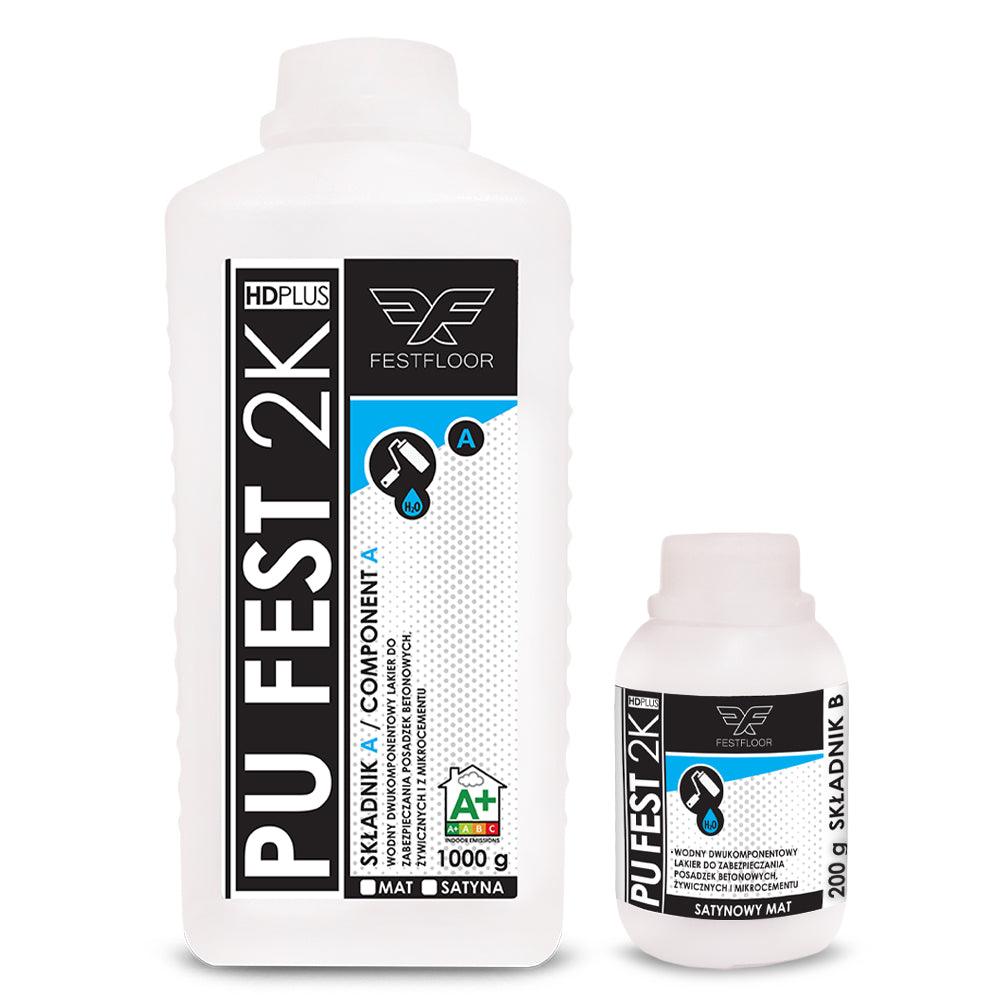 Microcement kit HYDROFEST bathroom 10m2 - for walls