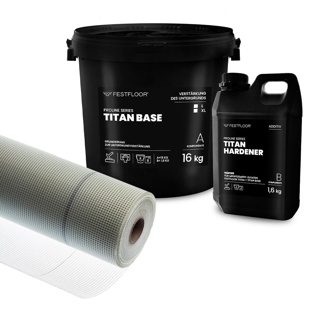 Microcement kit for floors FESTFLOOR TITAN - 10m²